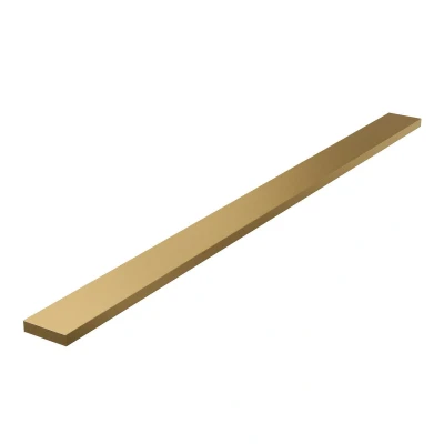 Afbeelding van Brauer Douchegootrooster multifuncioneel 90x6cm RVS geborsteld goud
