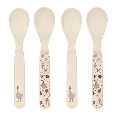 Afbeelding van Lassig Lepelset Tiny Farmer Goose Naturel