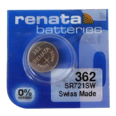 Afbeelding van 1 x Renata 362 SR721SW lithium knoopcel gemaakt in Zwitserland
