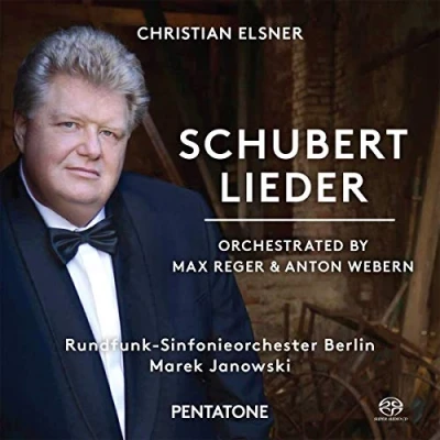 Afbeelding van Christian Elsner, Marek Janowski Schubert Lieder, orchestrated by Reger &amp; Webern (Super Audio CD)