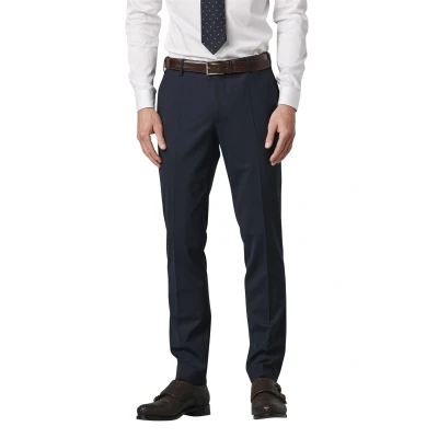Afbeelding van Meyer Pantalon Roma Wolmix Navy maat 26 Heren met Regular fit Pasvorm Suitable Herenkleding