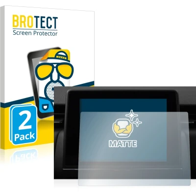 Afbeelding van BROTECT Screenprotector voor Renault Captur Easy Link 7&quot; Folie Beschermfolie matte (2 Stuks)
