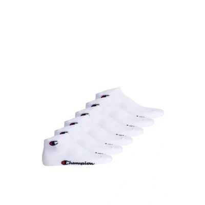 Afbeelding van Champion 6PK Quarter Unisex Sportsokken, Maat: 35 38, White