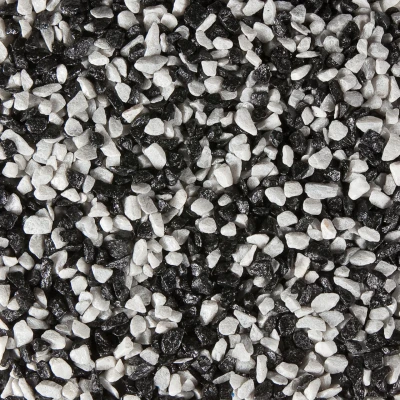 Afbeelding van Aquariumgrind Gruzo Zwart 6 8 mm 1 kg