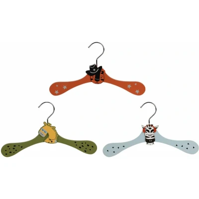 Afbeelding van Kleerhanger Dier, Set van 3
