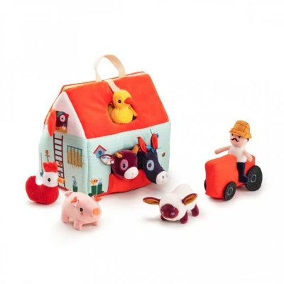 Afbeelding van Lilliputiens speelhuisje mijn eerste boerderij 23 cm