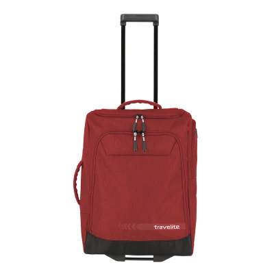 Afbeelding van Travelite Kick Off Wheeled Duffle S red Handbagage koffer Trolley