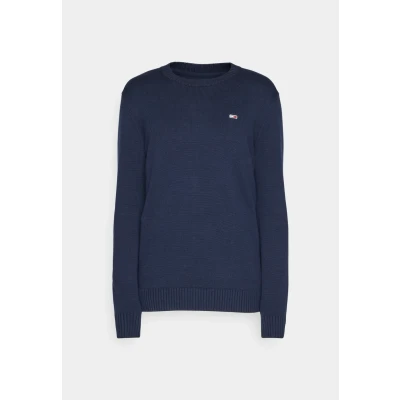 Afbeelding van Tommy Jeans SLIM Essentials Trui, Heren, Maat: XS, Dark night navy