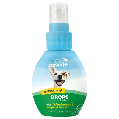 Afbeelding van Tropiclean Fresh Breath Drops Gebitsverzorging 65 ml