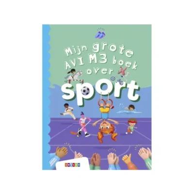 Afbeelding van grote AVI boeken Mijn M3 boek over sport