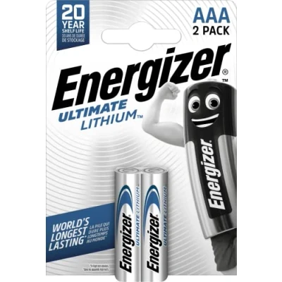 Afbeelding van Energizer Batterijen Lithium Aaa, Blister Van 2 Stuks