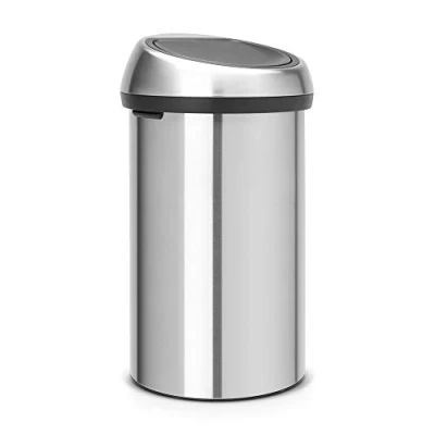 Afbeelding van Brabantia Touch Bin 60 Liter Rvs Fingerprint Proof