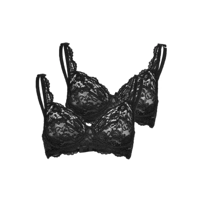 Afbeelding van Sassa Classic LACE Beugel BH, Dames, Maat: 90C, Schwarz