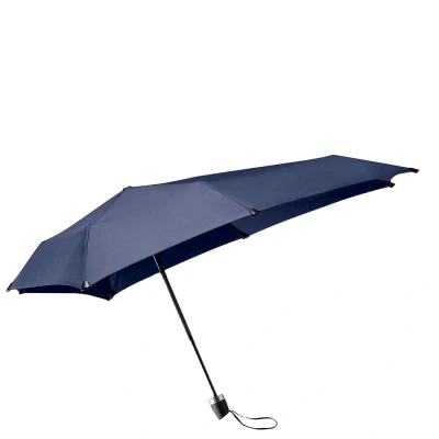 Afbeelding van Senz Manual Opvouwbare Stormparaplu midnight blue