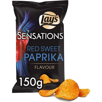 Afbeelding van Lays Sensations Red Paprika Doos 10 x 150 Gram