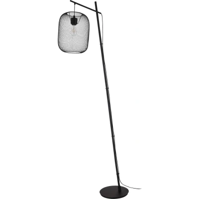 Afbeelding van EGLO Wrington Vloerlamp E27 194 cm Zwart