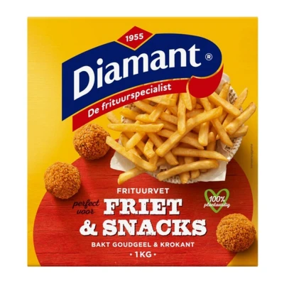 Afbeelding van Diamant Frituurvet 12x1 Kg