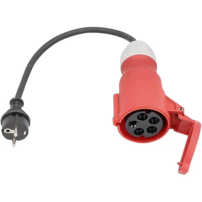 Afbeelding van AS Schwabe 61373 Stroom Adapterkabel 16 A Zwart 0.3 m H07RN F 3G 2,5 mm²