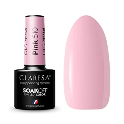 Afbeelding van Soak Off UV/LED Roze hybride vernis 510 5g
