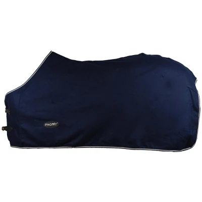 Afbeelding van Pagony Britt Wollen zweetdeken donkerblauw maat:155