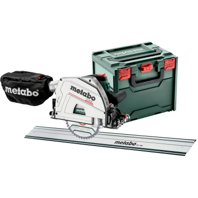 Afbeelding van METABO KT 66 BL SET cirkelzaag mm 1200 W met geleiderail FS 160 in metaBox 340 691219000