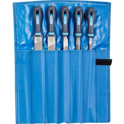 Afbeelding van PFERD 11800551 Werkplaatsvijlenset kap 1 in PVC roltas Lengte 300 mm stuk(s)