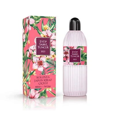 Afbeelding van Eyüp Sabri Tuncer Japanse kersenbloesem Eau de Cologne 400ML (Kolonya / Desinfectie Aftershave)