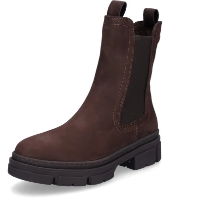 Afbeelding van Tamaris Lage laarzen, Dames, Maat: 36, Mocca nubuc Schoenen