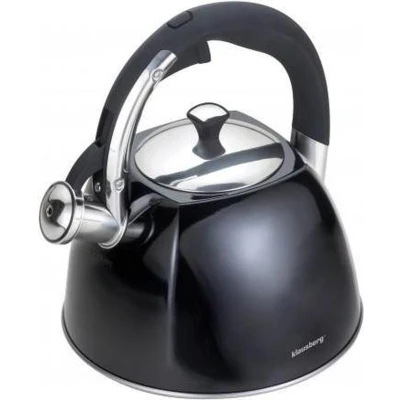 Afbeelding van Klausberg KB 7410 fluitketel 2,2L rvs alle warmtebronnen