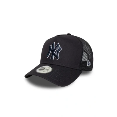 Afbeelding van New Era York Yankees Outline Trucker Cap 60691070 Kleur Blauw Maat 1SIZE