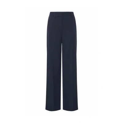 Afbeelding van b.young Danta WIDE LEG Broek, Dames, Maat: 34, Copenhagen night