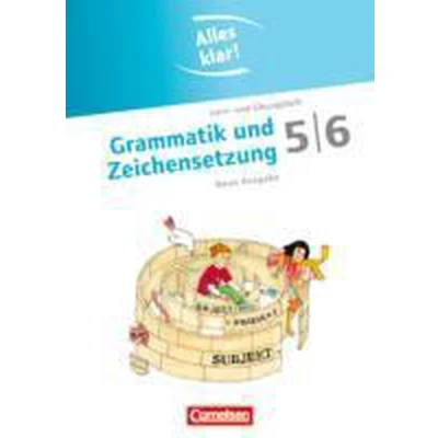 Afbeelding van Alles klar! Deutsch Sekundarstufe I 5./6. Schuljahr: Grammatik und Zeichensetzung Lern Übungsheft mit beigelegtem Lösungsheft
