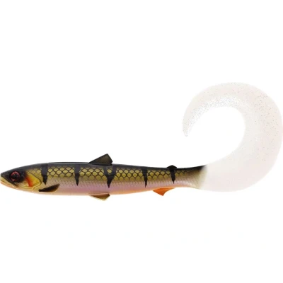 Afbeelding van Westin BullTeez Curltail 8cm 3gr Blingr Perch (3pcs) Shad