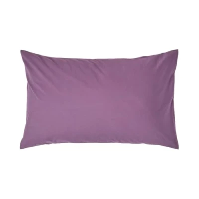 Afbeelding van Homescapes kussensloop 48 x 74 cm Paars, 100% Egyptisch katoen, draaddichtheid 200