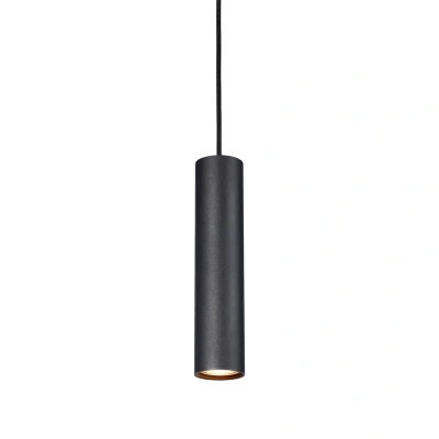 Afbeelding van Hanglamp Elmont Tube Zwart