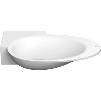 Afbeelding van Clou First hoekfontein Mat wit Links Minimalistisch design