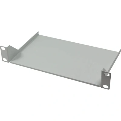 Afbeelding van LogiLink ACT101 10 inch Apparaatbodem voor patchkast Vast inbouw Geschikt kastdiepte: 300 mm Grijs