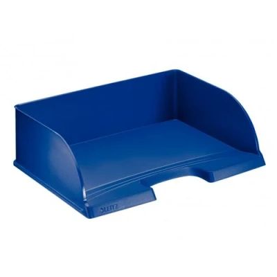 Image de LEITZ Corbeille à courrier l&#039;italienne Plus Jumbo Bleue