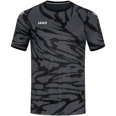 Afbeelding van JAKO Sport Tshirt, Heren, Maat: 44, Anthrazit/schwarz