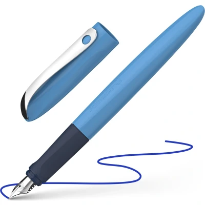 Afbeelding van Schneider vulpen Wavy A blauw S 162133