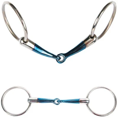 Image de Harry&#039;s Horse Mors de Filet Caoutchouc Léger Sweet Iron 16mm 12.5