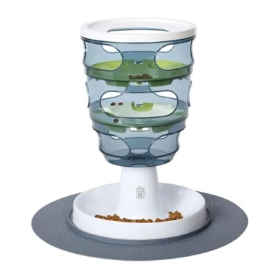 Afbeelding van Catit Design Senses Food Maze Kattenspeelgoed Wit Snack Speeltje Kat
