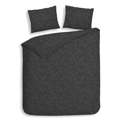 Afbeelding van Heckettlane Alloro Dekbedovertrek Tweepersoons 200x200/220 cm Anthracite