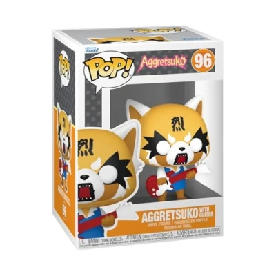 Afbeelding van Funko POP! Aggretsuko (with Guitar) #96 Sanrio Vinyl Figure