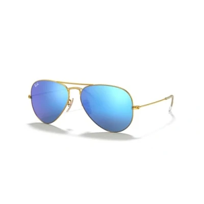 Afbeelding van Ray Ban Aviator Large Metal Flash Lenses RB3025 112/17 58 Zonnebril