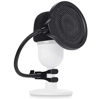 Afbeelding van Razer Seiren Mini voorruit met popfilter 3 lagen Wind Pop Screen Micro en schuimrubberen hoes compatibel Mic YOUSHARES