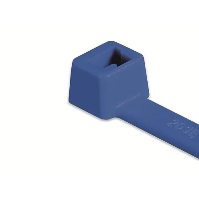 Afbeelding van HellermannTyton 111 03008 T30R PA66 BU Kabelbinder 150 mm 3.50 Blauw Weerstabiel 100 stuk(s)