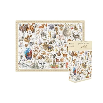 Afbeelding van Wrendale Designs Puzzel Farmyard Friends