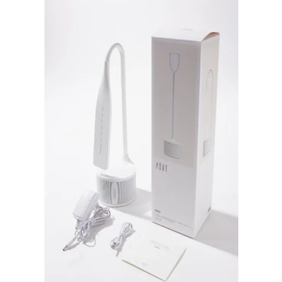 Afbeelding van POUT Design LED tafellamp met Bluetooth luidspreker Wit