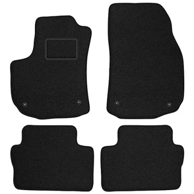 Afbeelding van M MOTOS velours automatten standaard voor Opel Zafira B 2005 2014 standaard, geweven, zwart ontdek een nieuw rijcomfort met set vloermatten je tapi